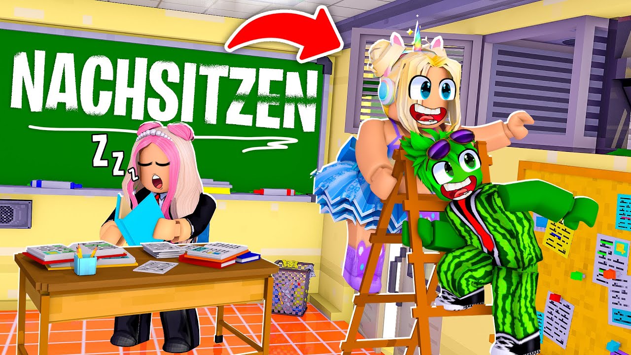 ENTKOMME dem NACHSITZEN in der ROBLOX SCHULE! ✿ Roblox [Deutsch/HD]