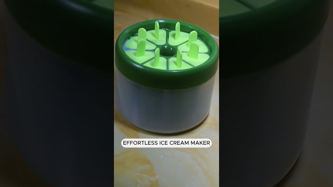 Quick Freezing DIY Tasty Ice Cream Maker Container1️⃣9️⃣ Product Link in Bio ( # 1486 ) @MaviGadgets