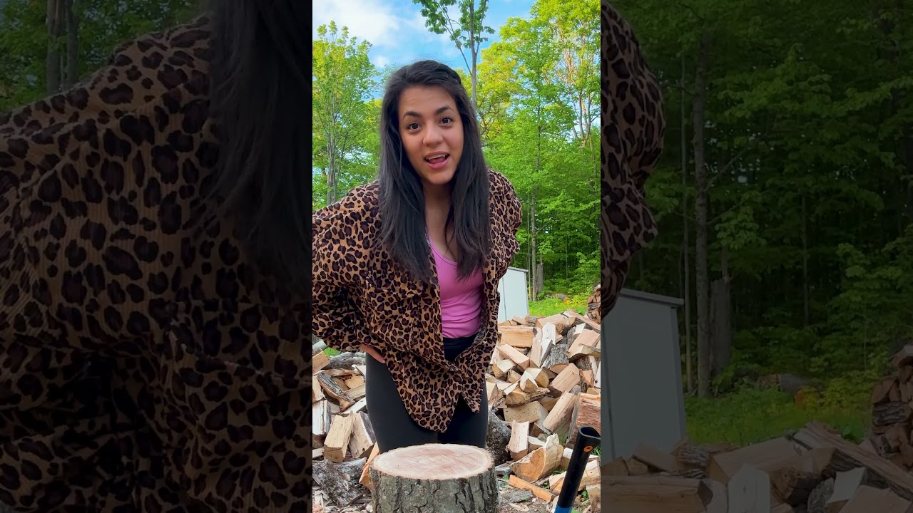 Day 215 of Learning to Split Firewood by Hand 