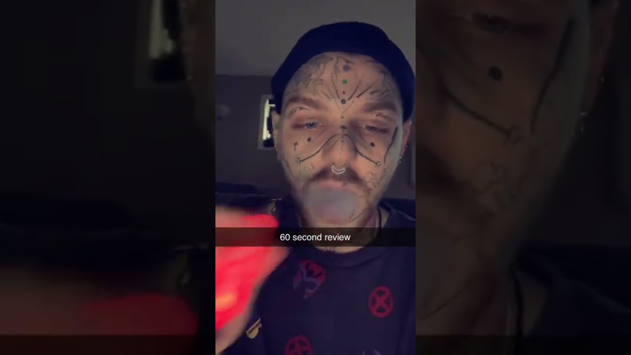 60 second mr. vapor glow review seshh 🖤☁️☁️