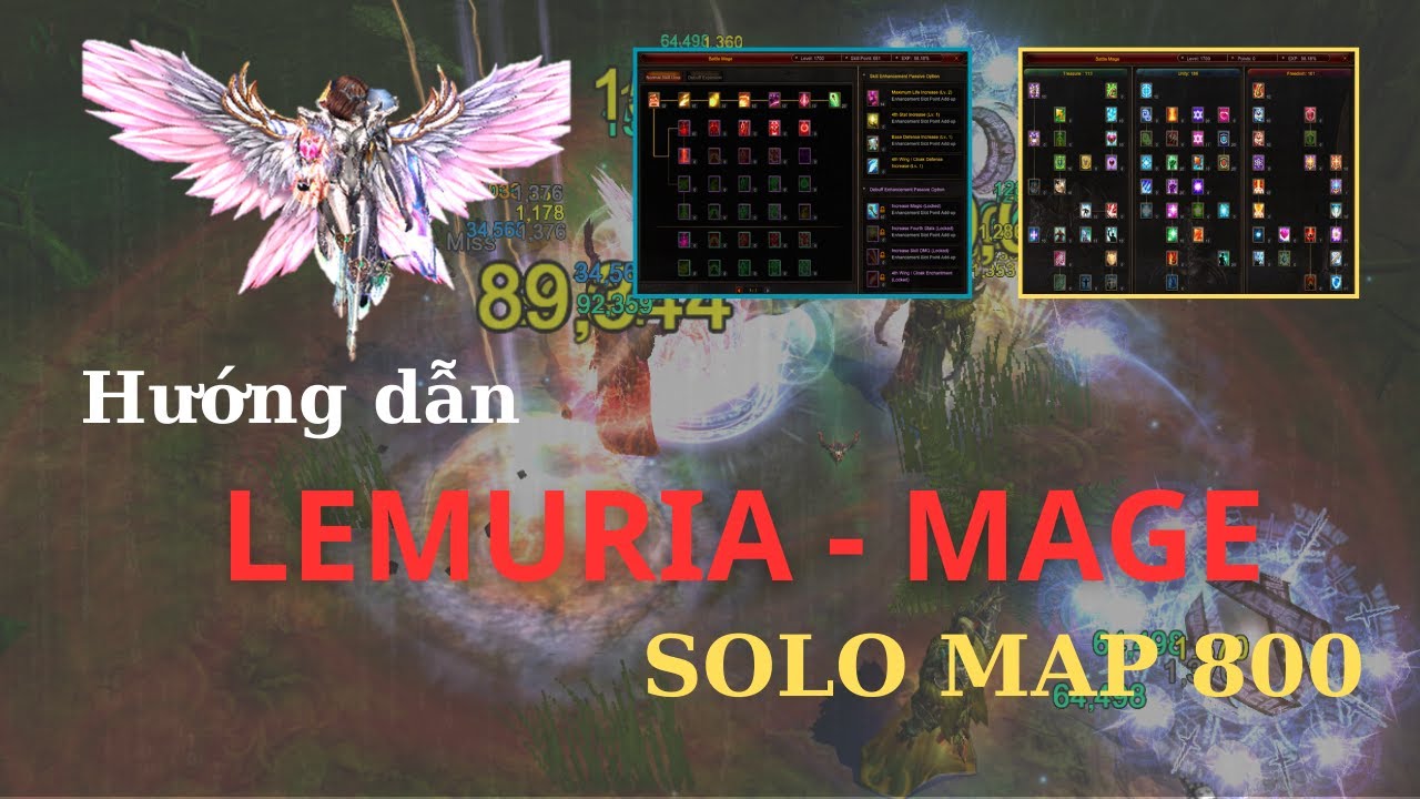 Hướng Dẫn Chi Tiết Cách Chơi LEMURIA - MAGE vợ Kundun  Muonline Season 20