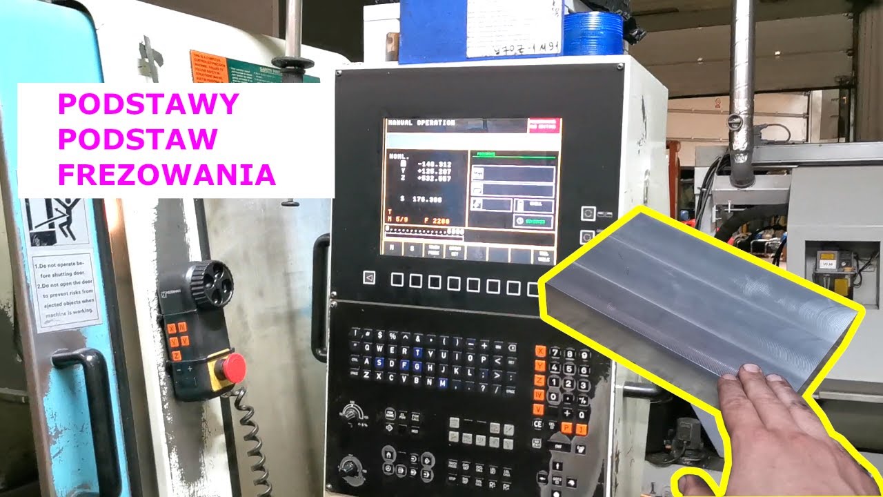 Frezowanie kostki metodą konwencjonalną na frezarce CNC. Czyli o tym jak zachować kąty 90 na detalu.