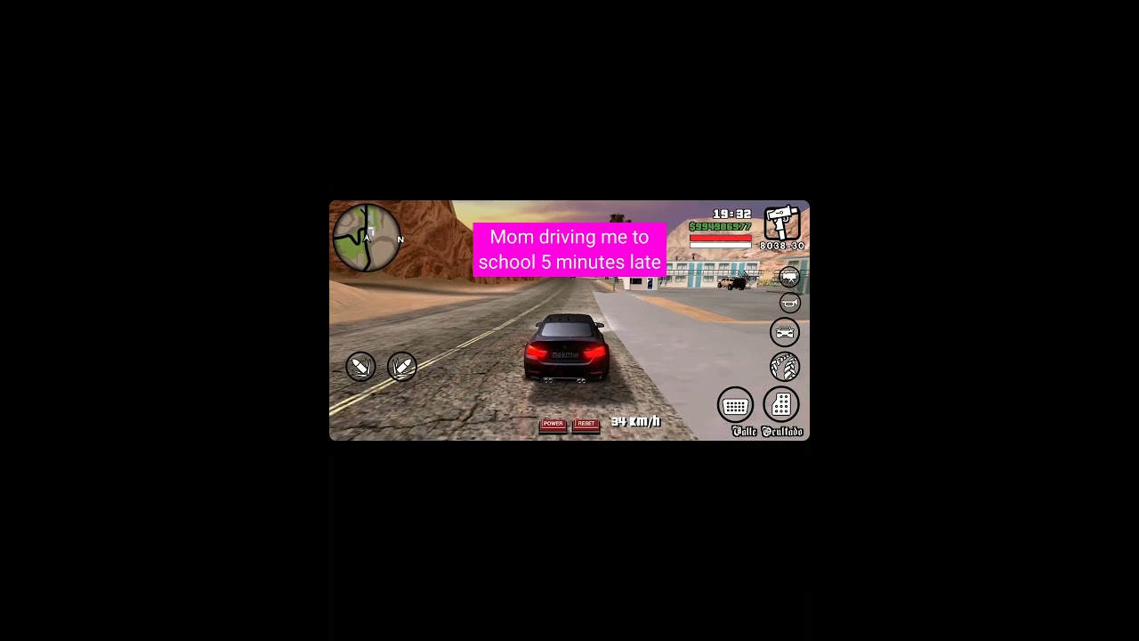 Mom driving me to school-Part 2 | GTA:SA Mobile