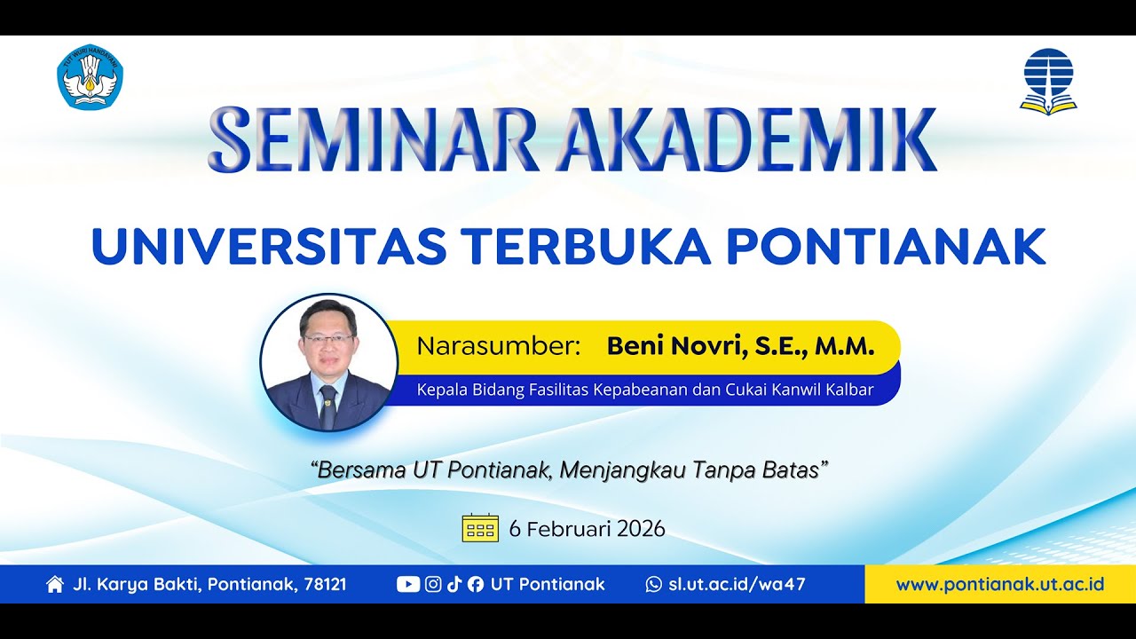 Seminar Akademik Universitas Terbuka Pontianak