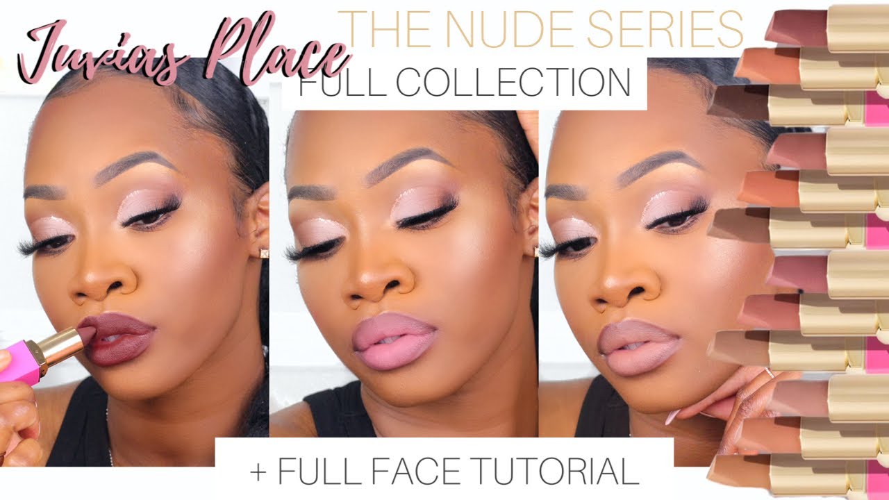Juvia's Place THE NUDE SERIES Swatches + FULL FACE Tutorial | Maya Galore