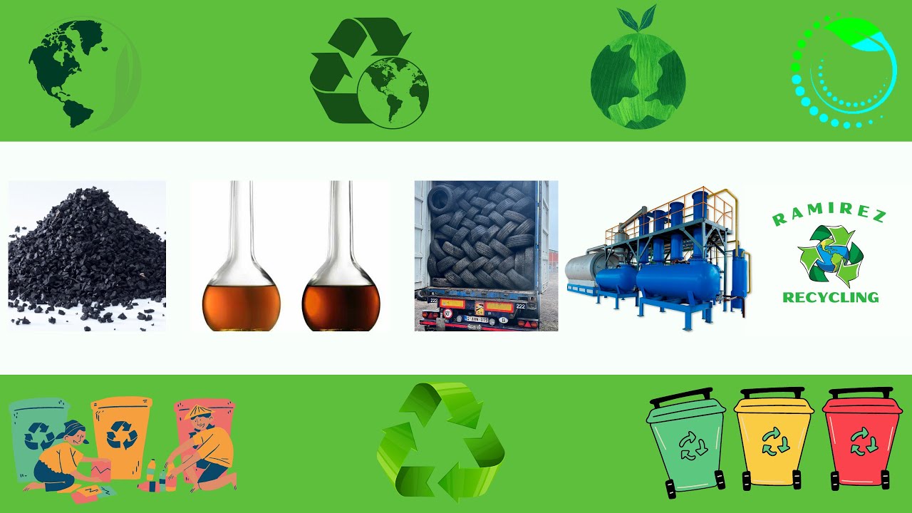 PIROLISIS RECICLAJE DE NEUMATICOS PRODUCTOS Y VENTAJAS ECONOMICAS (MAQUINA DEL DINERO PARTE 2)