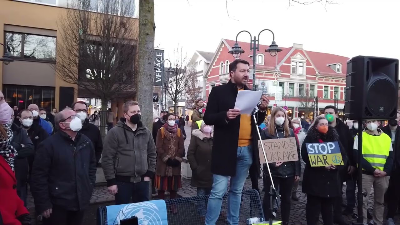 Demo gegen de Ukraine-Krieg