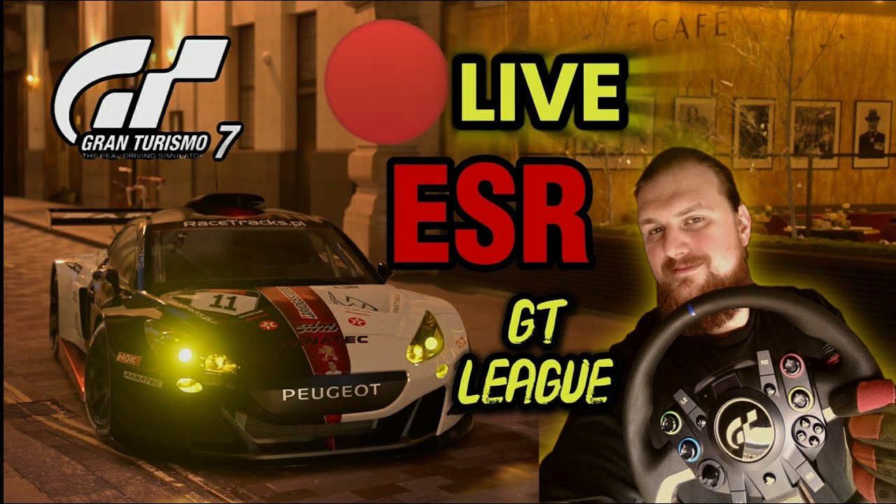 🔴LIVE Gran Turismo 7 PL 🎮 -  ESR GT LEAGUE - Yas Marina - gr.4 #gt7