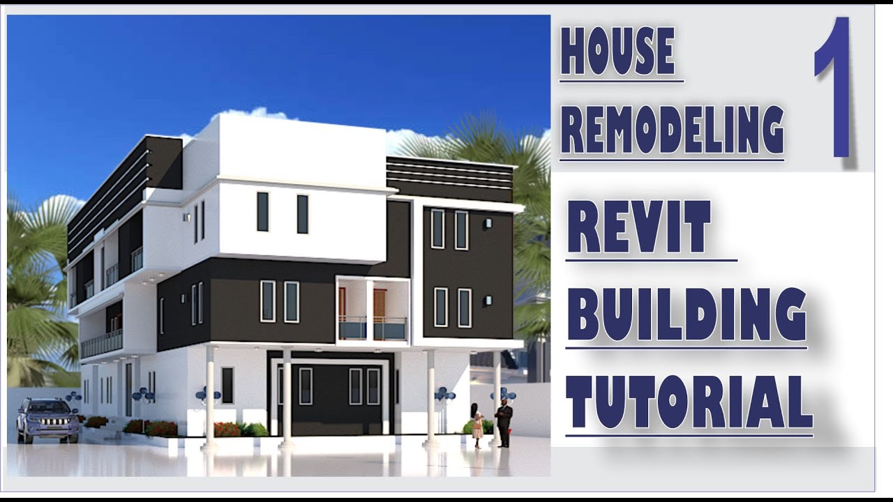 Учебное пособие по Revit Building: 1. План первого этажа дома после реконструкции