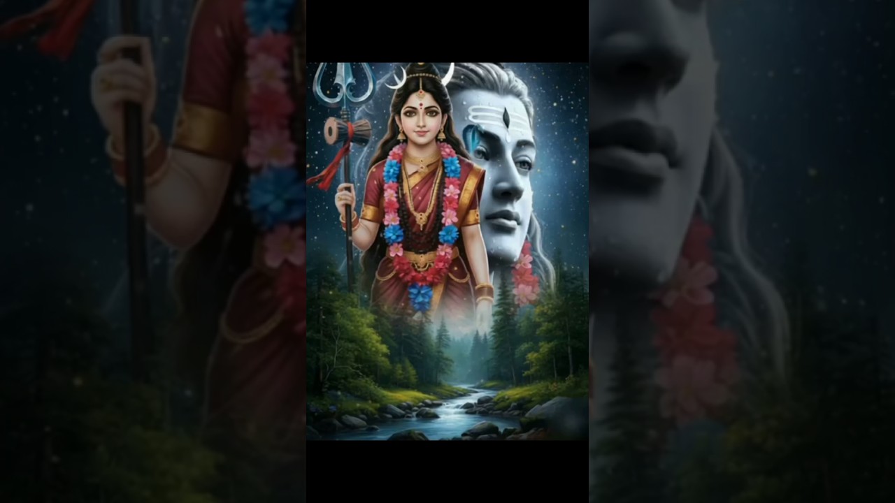 #ShivaParvatiLove 💫#SacredUnion #DivineAura 🔱#SpiritualJourney 🌸