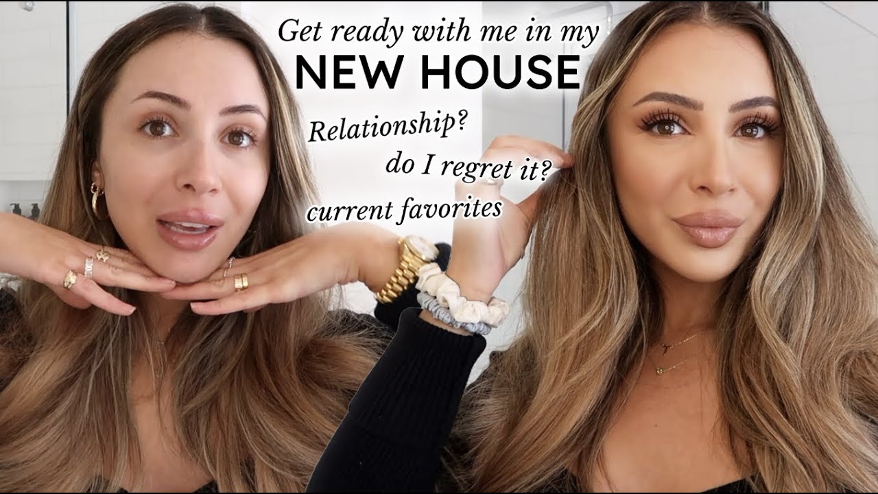 GET READY WITH ME IN MY NEW HOUSE!!! | Current Makeup Favorites + LIFE UPDATES