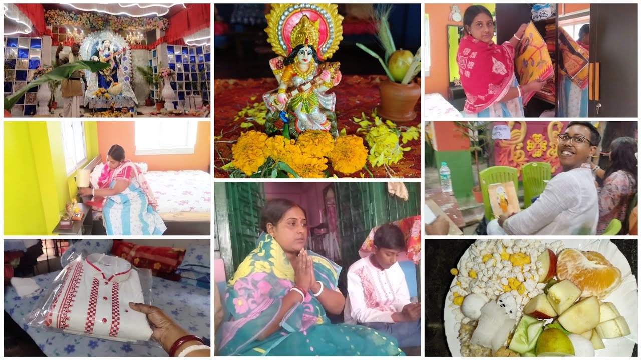অভাবের দিনগুলোতে ভালো শাড়ি ছিলোনা আর এখন আলমারি খুলে ভাবতে হয় কোনটা ছেড়ে কোনটা পড়বো/বাড়ির পুজো।