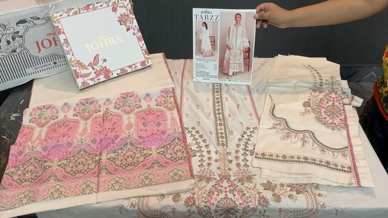 Johra Volume Tarzz Khaddar Full heavy Embroidered Lexury Winter Collection | Full Discounted Rate