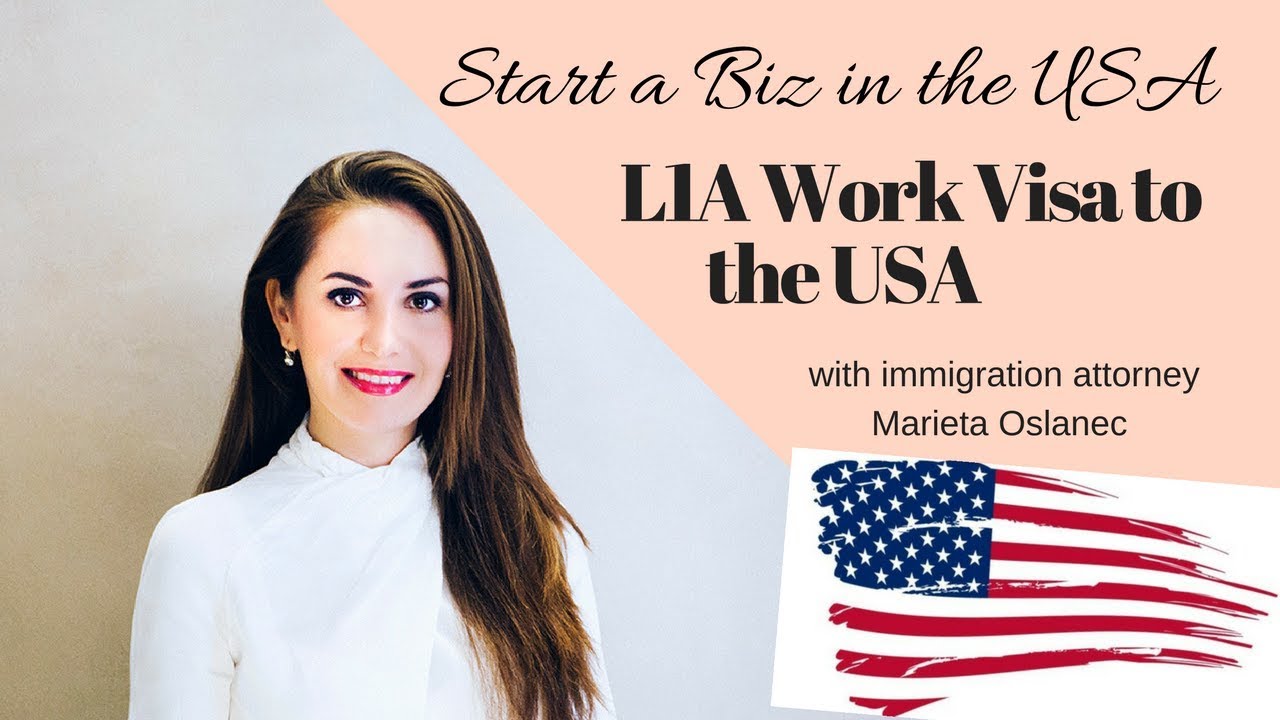 L1A Manager and Executive Visa to the USA🇺🇸☑️