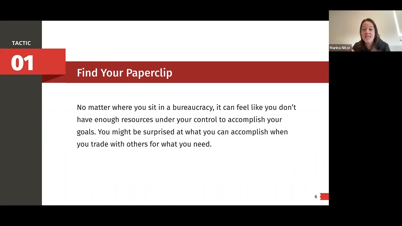 10/6 Hack Your Bureaucracy