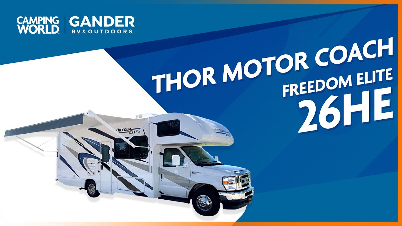 2021 Thor Freedom Elite 26HE | Class C Motorhome - RV Review: Camping World