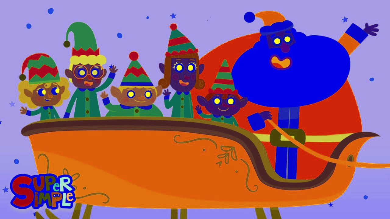 Five Little Elves Christmas Song Super Simple Songs (Sponsored by Preview 2 Effects)