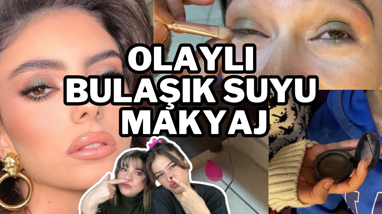 OLAYLI BULAŞIK SUYU MAKYAJI | RİZE ŞİVESİ İLE YORUMLADIK @inanilmazbirseyya