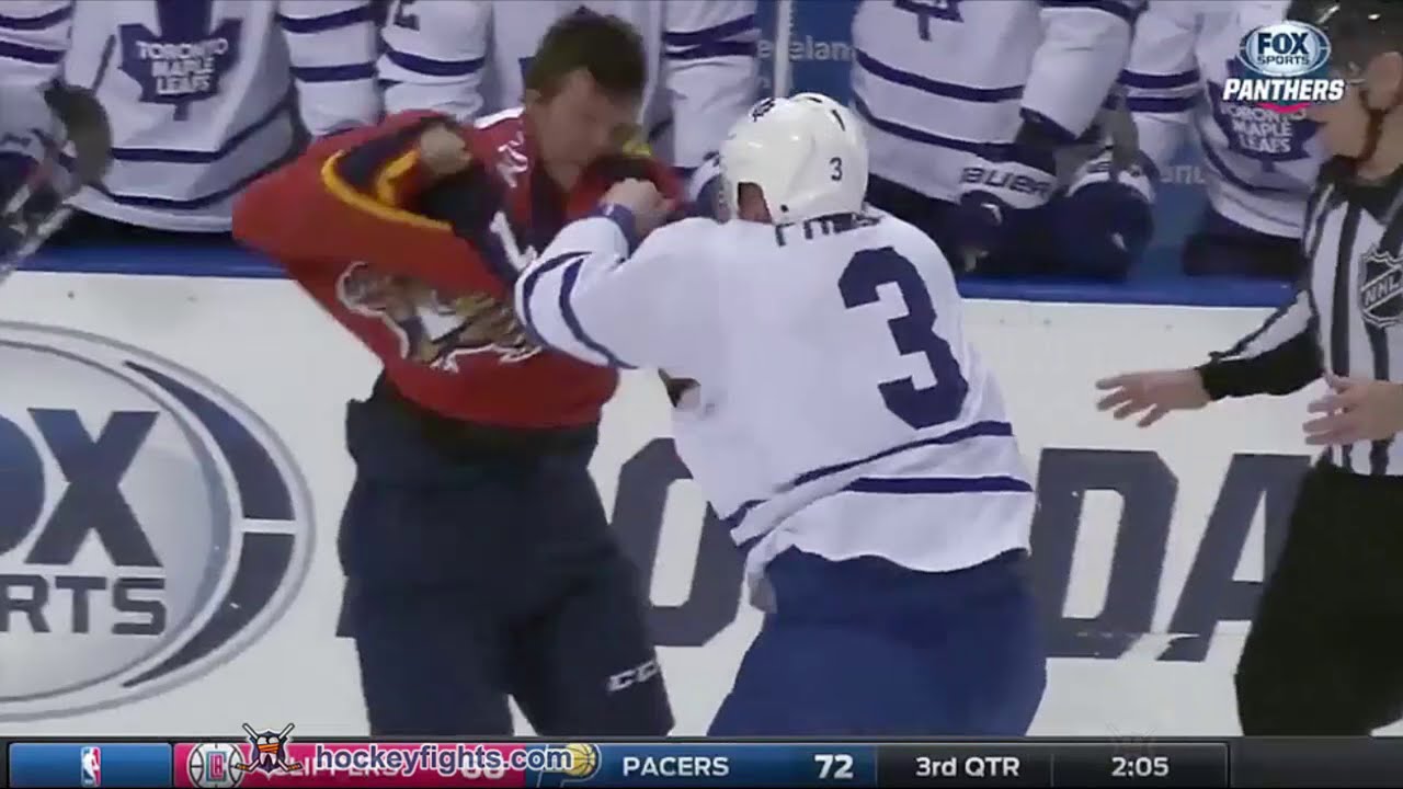 Dion Phaneuf vs Dmitry Kulikov Jan 26, 2016
