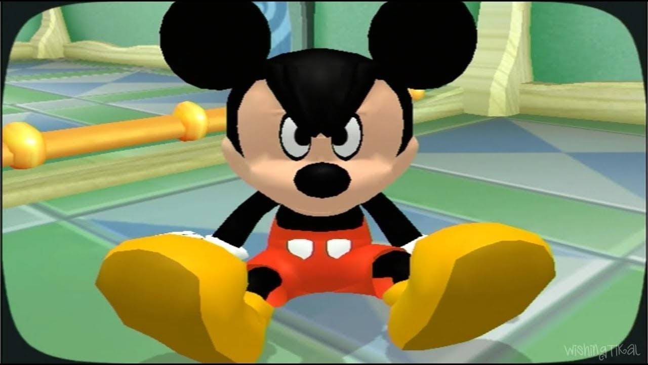 mickey no cubo