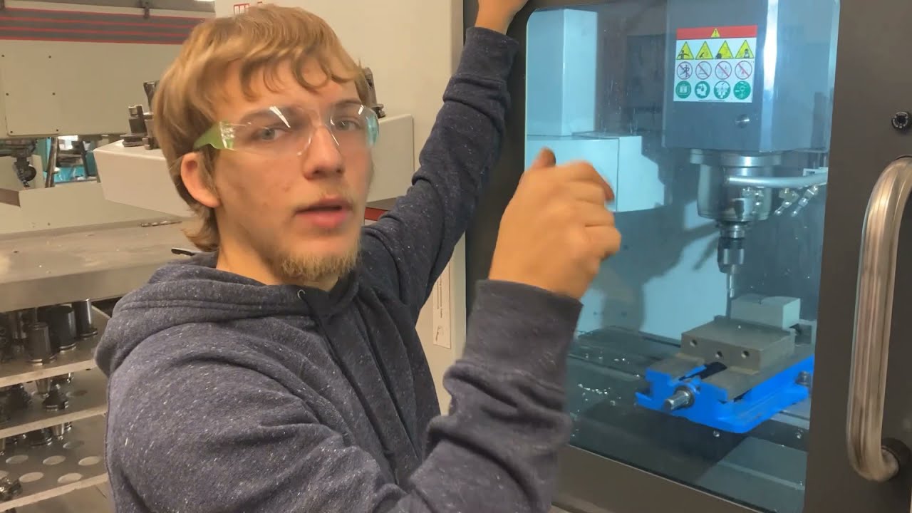 Haas Mill Tutorial (Step Three - Setting X & Y Zero Values)