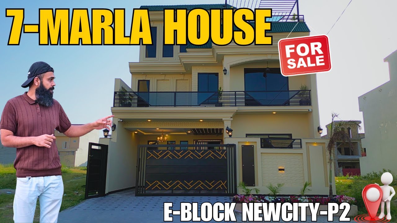 7 Marla house for sale in new city phase 2 wah cantt