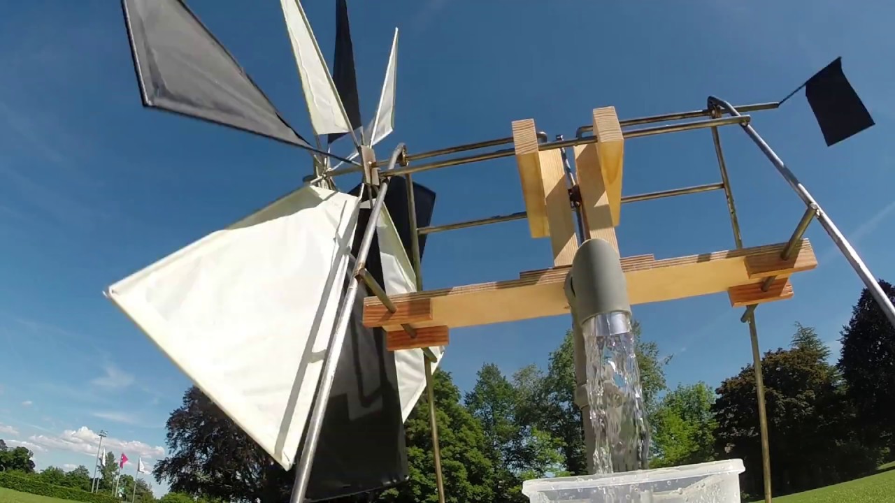 Windwasserpumpe