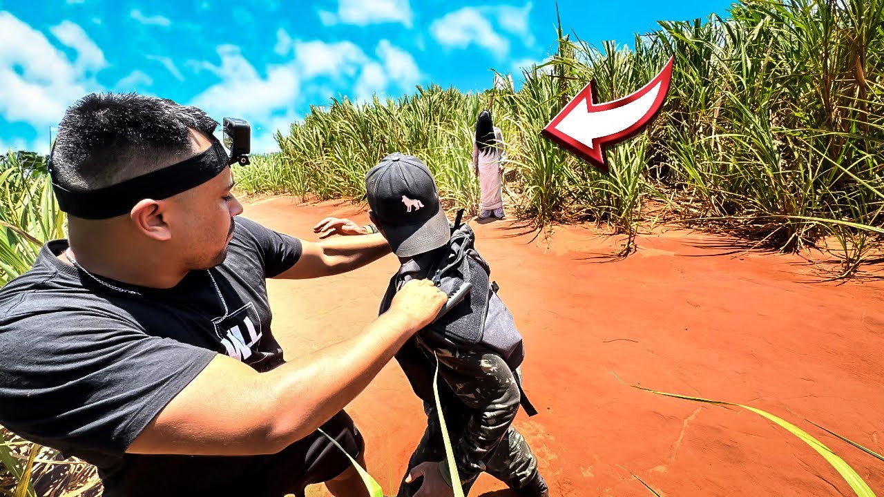 CAPTURAMOS APARIÇÃO DA MENINA DO CANAVIAL FOI SURREAL - ela existe