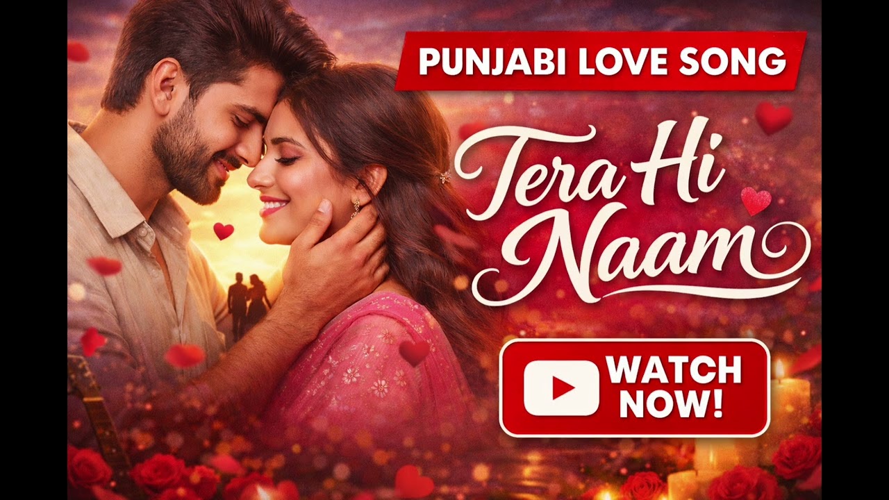 Tera Hi Naam ❤️ | Punjabi Love Song | Romantic Video | New Punjabi Song 2026