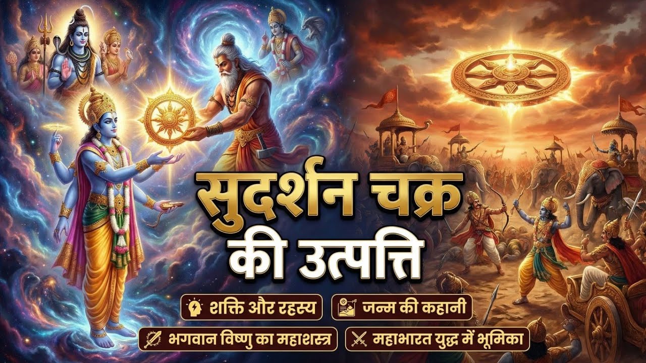 सुदर्शन चक्र का रहस्य क्या है | Power of Sudarshan Chakra | #SudarshanChakra​#LordVishnu