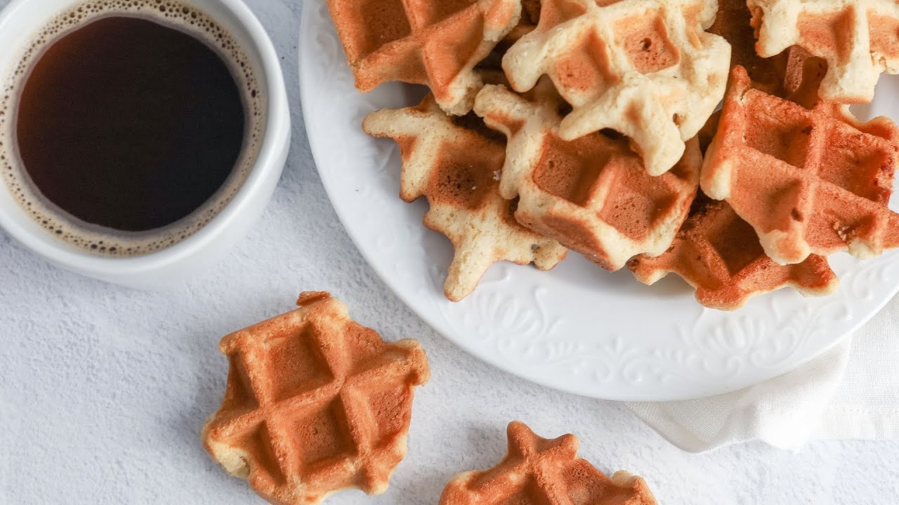Belgian Waffle Cookies Recipe