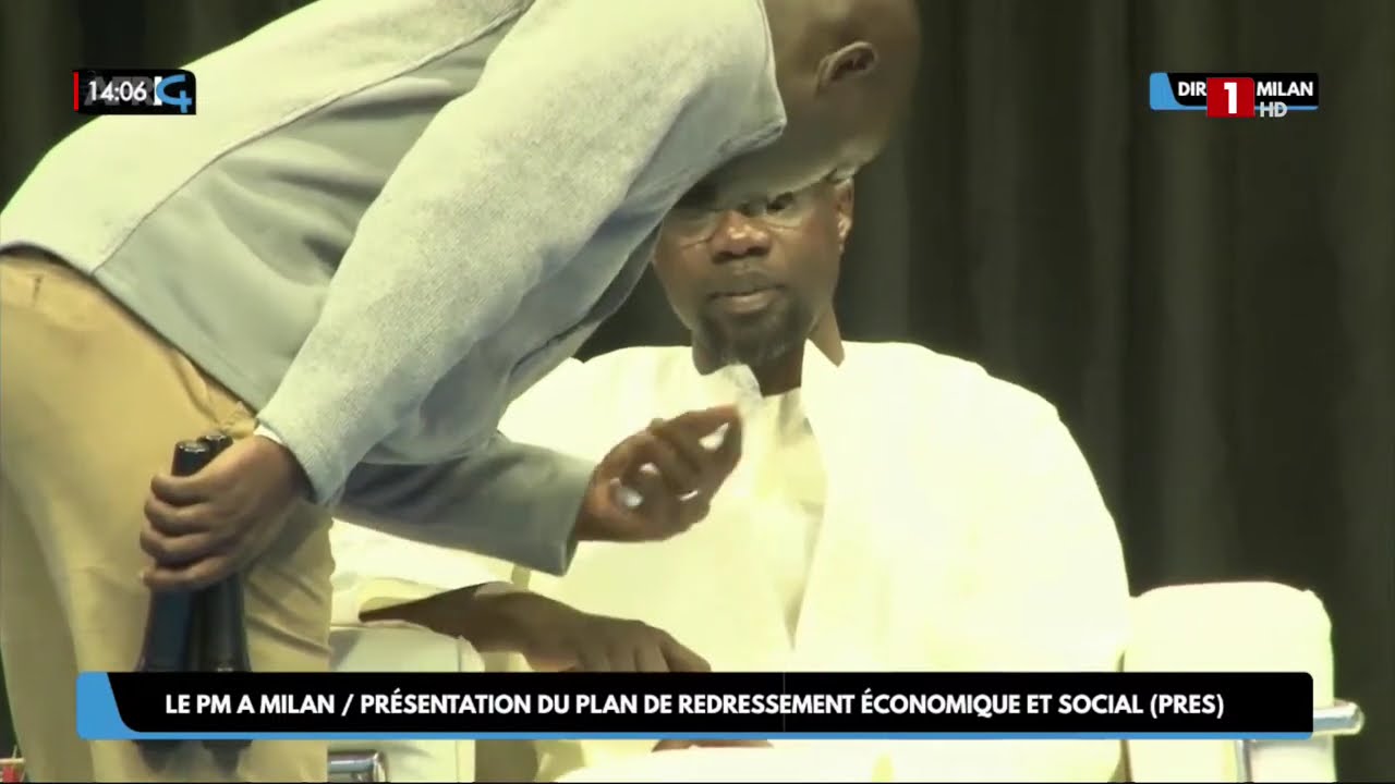 DIRECT MILAN - OUSMANE SONKO PRÉSENTE LE PLAN DE REDRESSEMENT ÉCONOMIQUE ET SOCIALE A LA DIASPORA