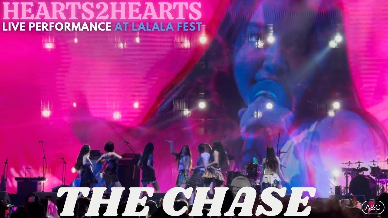 Hearts2Hearts - The Chase (Fancam at LaLaLa Fest 2025) | A&C