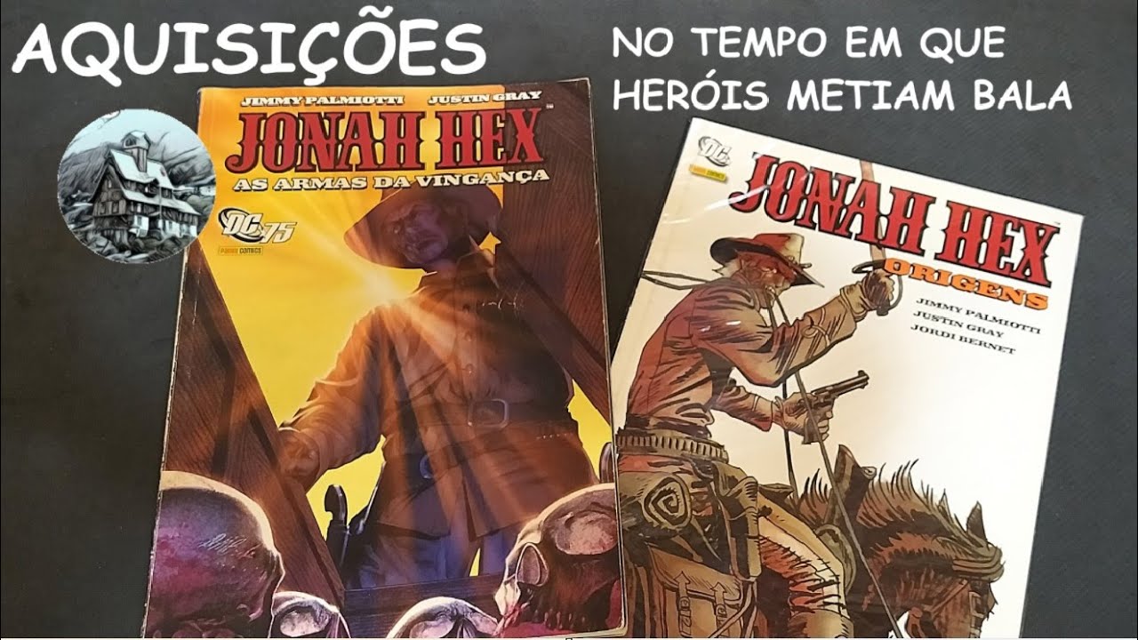 PERAMBULANDO A MARGEM DO UNIVERSO DC. JOHNA HEX UM HERÓI DAS ANTIGAS EM TODA VERTIGOTECA.