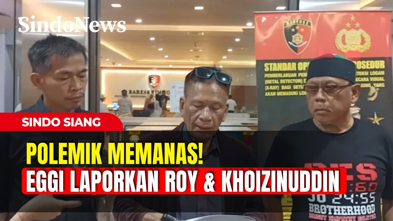 Polemik Memanas! Eggi Laporkan Roy & Khoizinuddin | Sindo Siang | 20/02