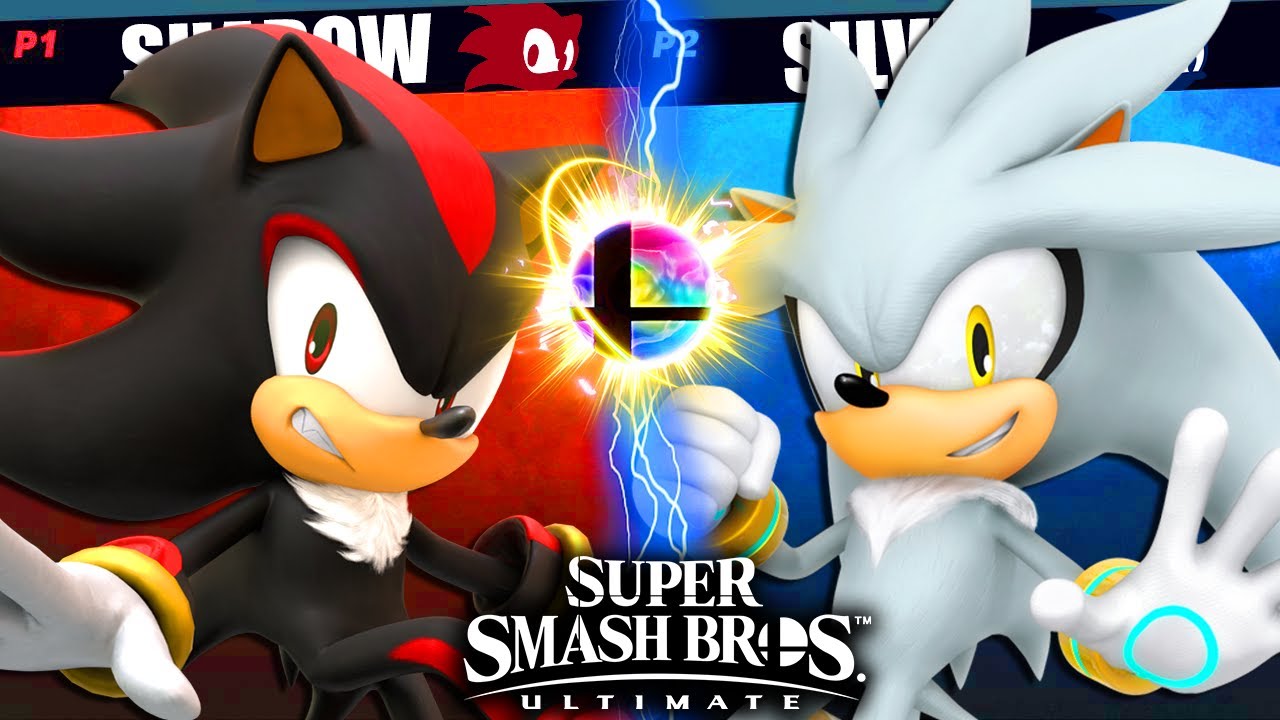 SHADOW VS SILVER!! - Shadow & Silver Play Super Smash Bros Ultimate!