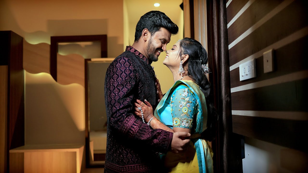 theni cumbum lovabel couple # Sibi & Vichithra# Engagement Highlights / V studio - 997624 0100