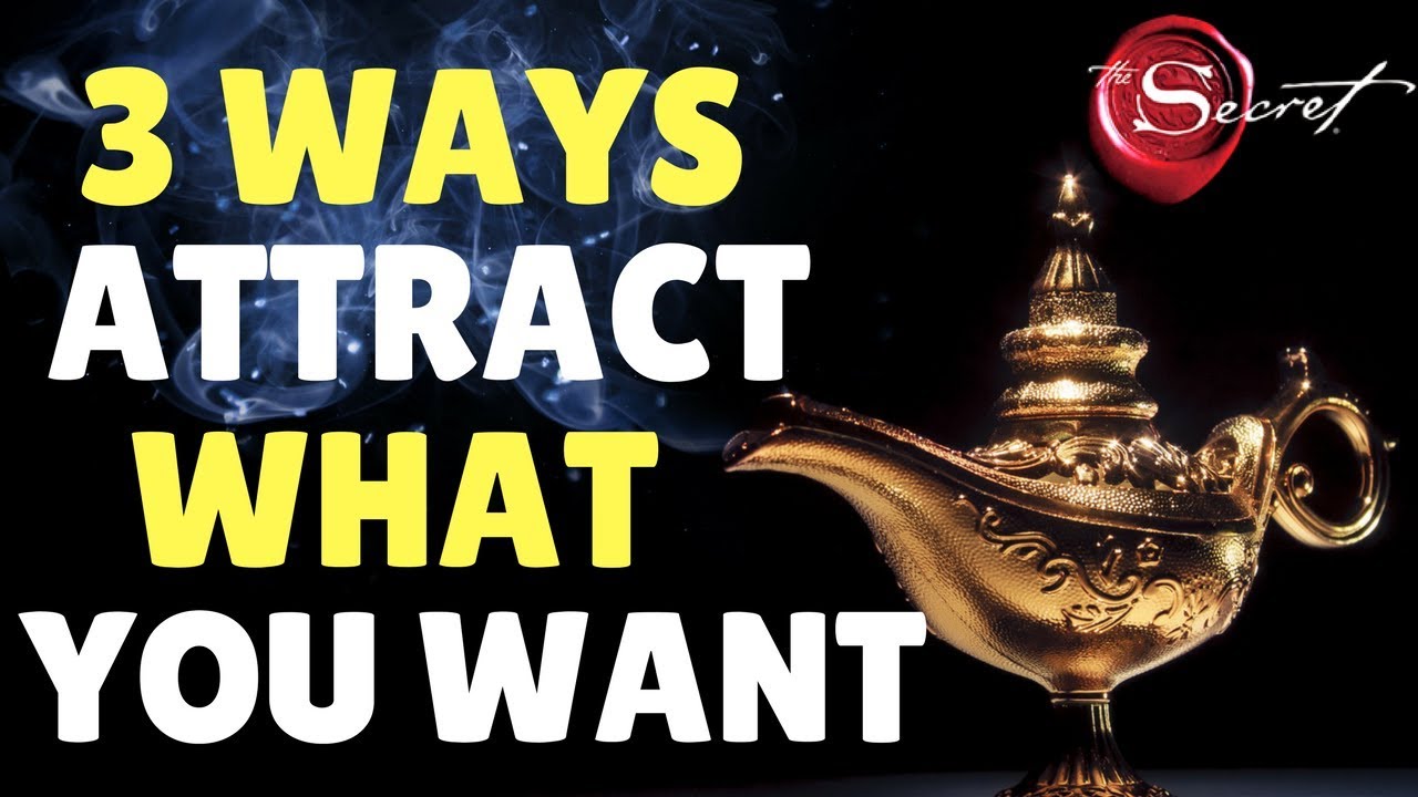 3 Unbelievable Law of Attraction Techniques To Attract ANYTHING You Want FAST | The Secret