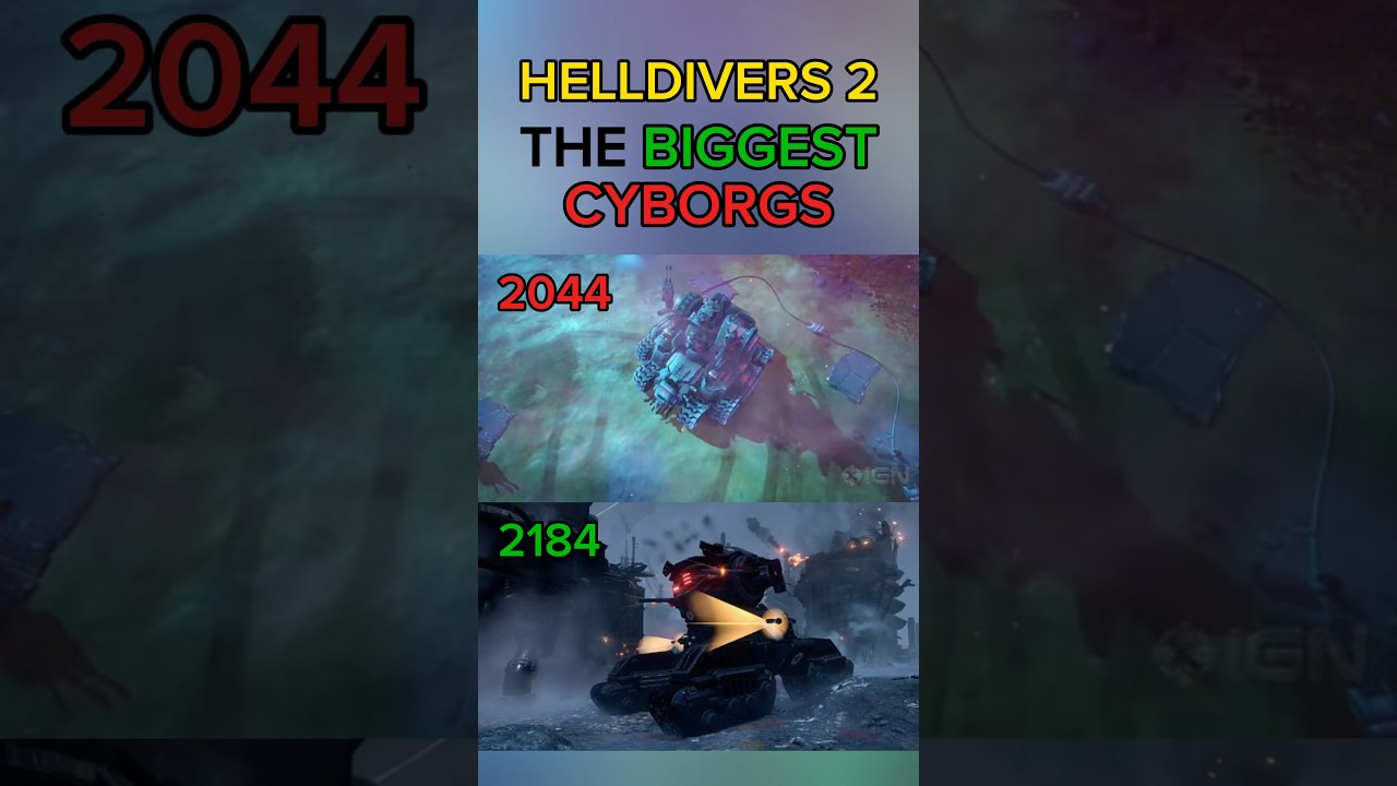 The BIGGEST Cyborgs In BOTH Galactic Wars - Helldivers 2
