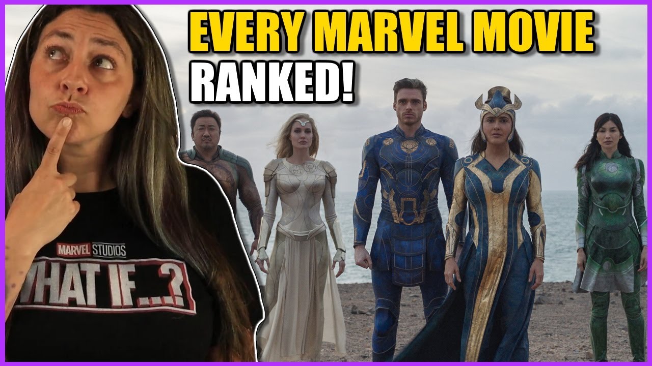 Every Marvel Movie Ranked INCLUDING Eternals | MCU Ranked
