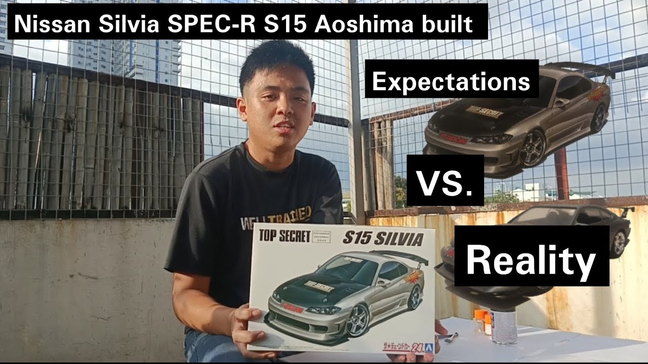 Nissan Silvia SPEC-R S15 Aoshima built.