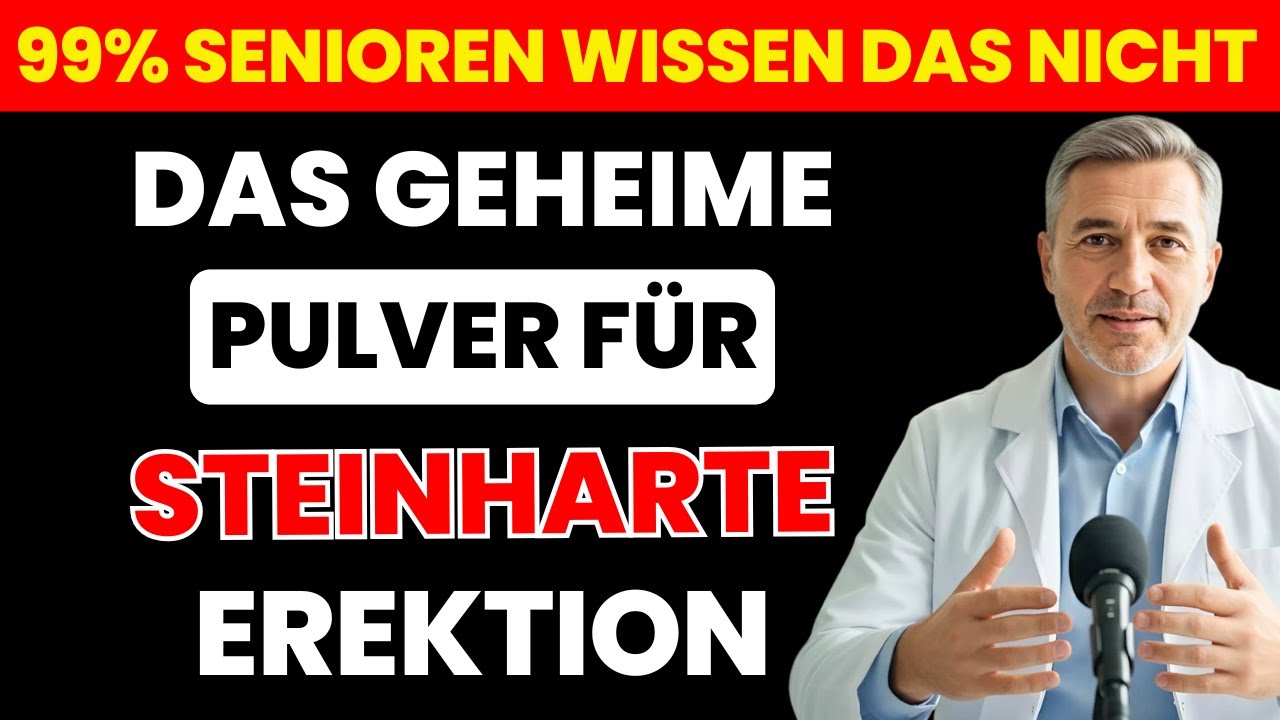L-Arginin wirkt oft kontraproduktiv: Das geheime Pulver für feste Erektionen | Senioren Gesundheit