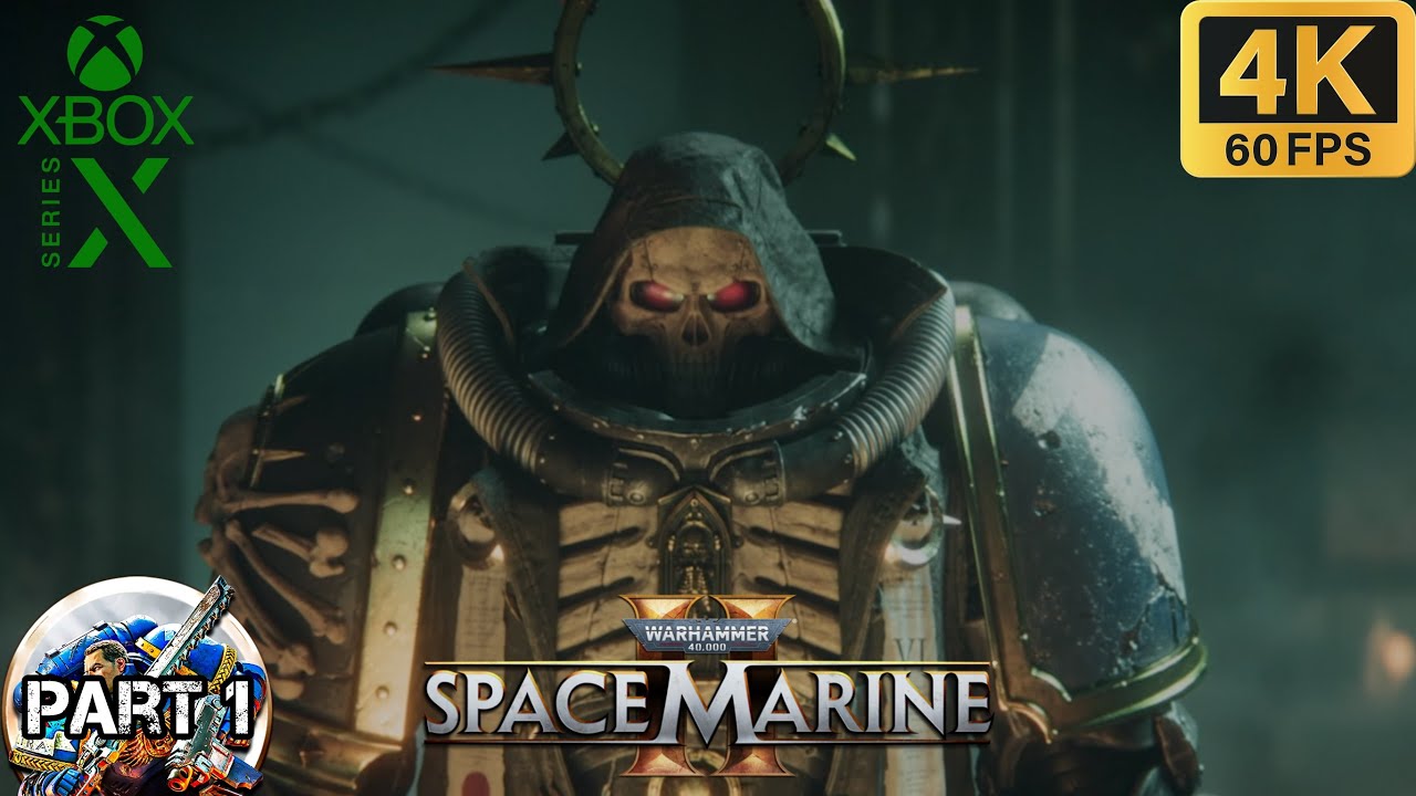 WARHAMMER 40K SPACE MARINE 2 Gameplay Playthrough Part 1 (4K 60FPS) No Commentary