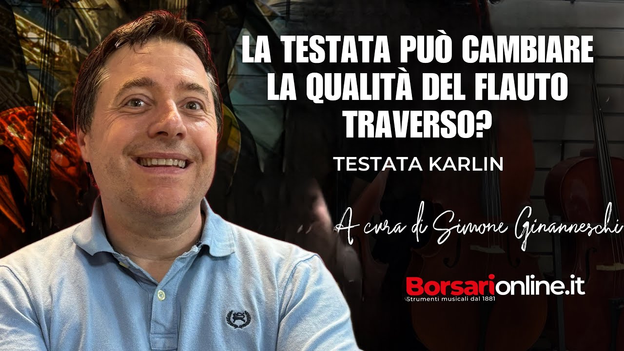 La testata del flauto traverso può cambiare la qualità dello strumento? Testata argentata Karlin