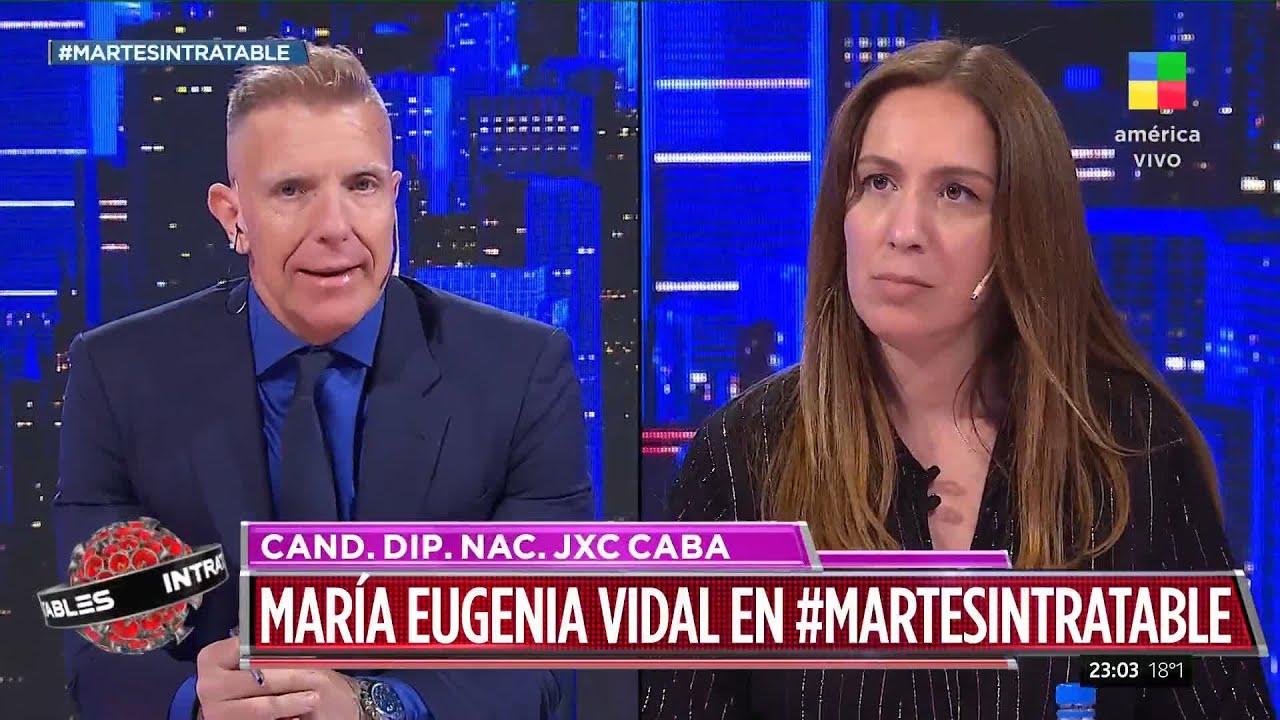 María Eugenia Vidal en Intratables | Entrevista Completa (9/11/2021)