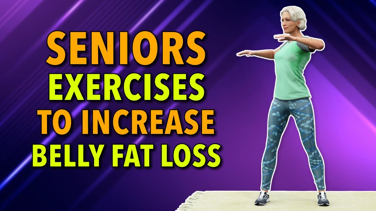 12-Min STANDING Exercises for Seniors - Increase Belly Fat Loss