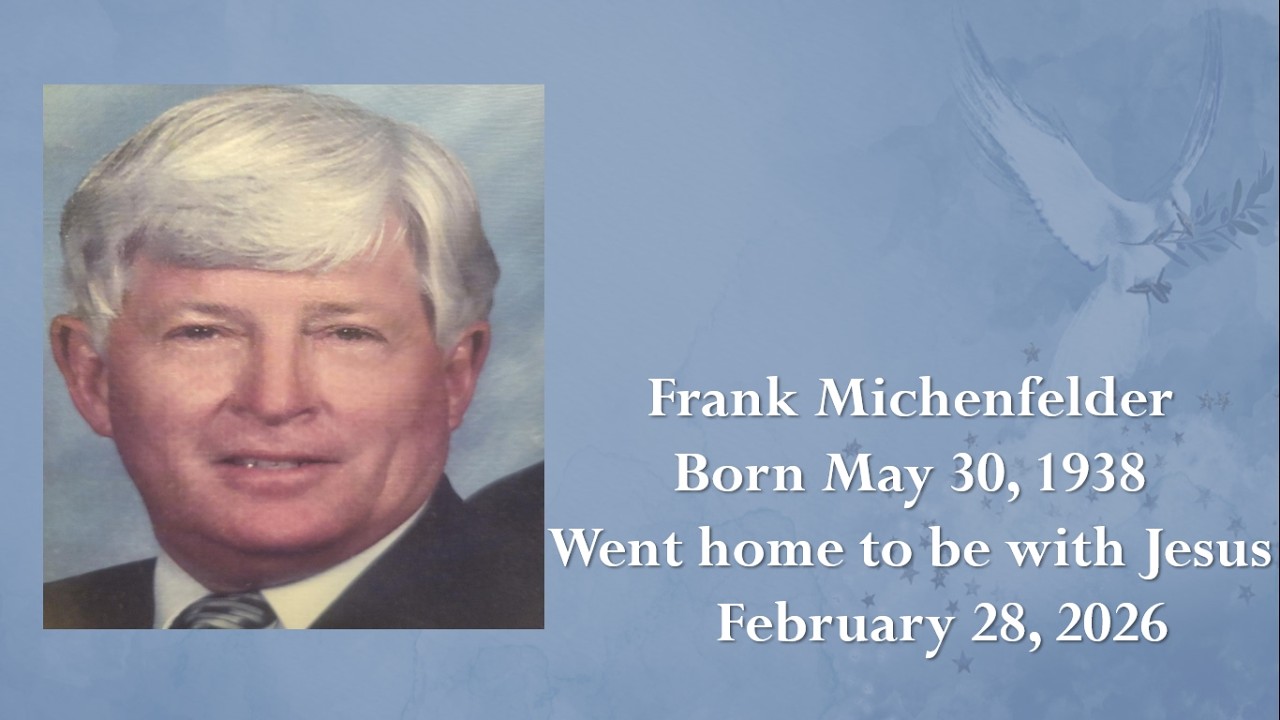 Frank Michenfelder's Memorial Service 3/5/26