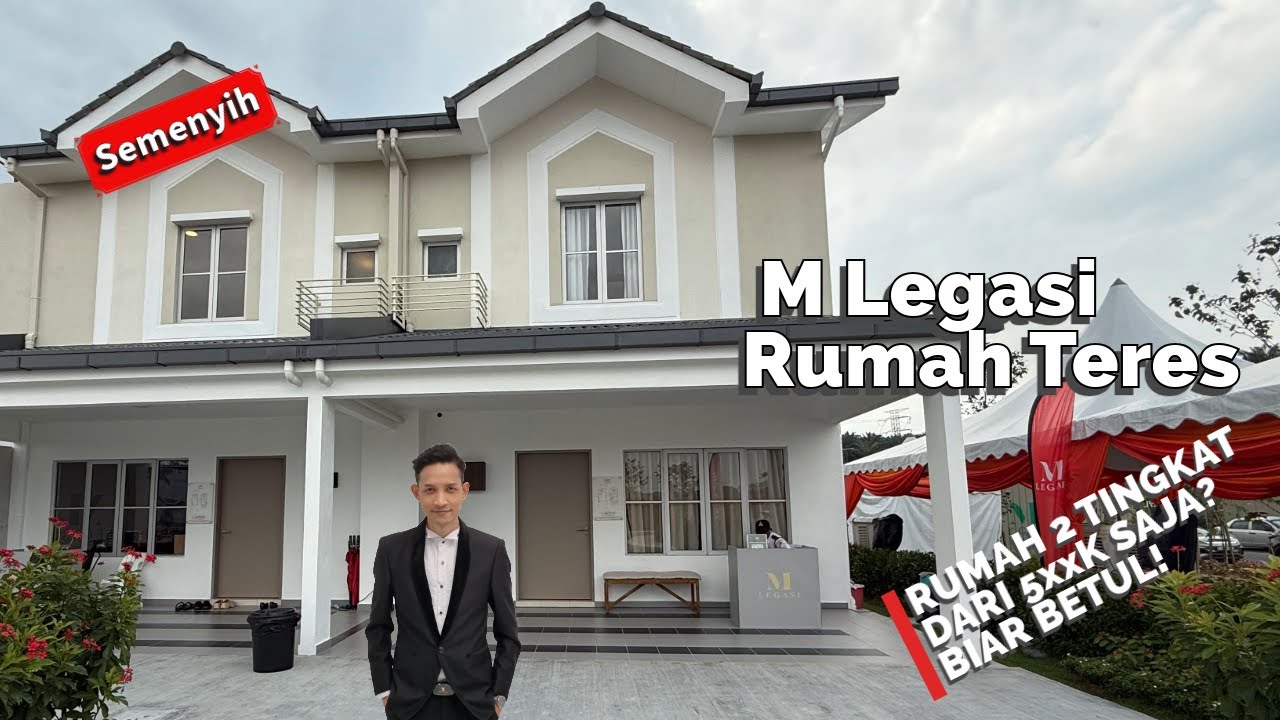 M LEGASI ALIDIA | Rumah Teres 2 Tingkat di SEMENYIH dalam TOWNSHIP 500 acre daripada Pemaju MAHSING