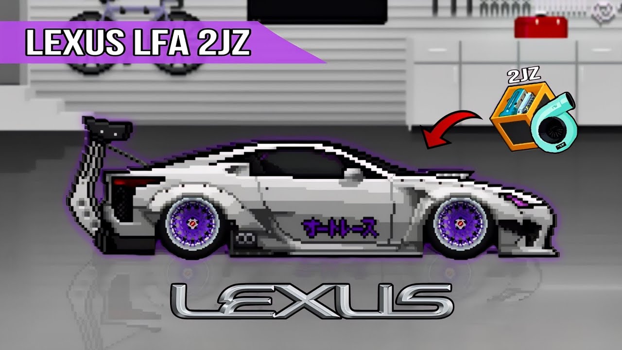 Lexus LFA 2JZ!! | Pixel Car Racer | Full Upgrades