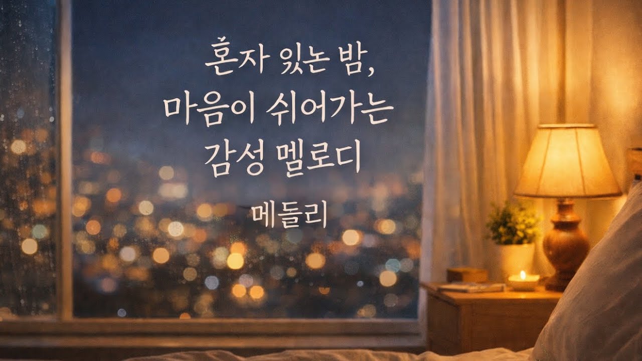 마음이 쉬어가는 감성음악 메들리 45분｜푸른바다
